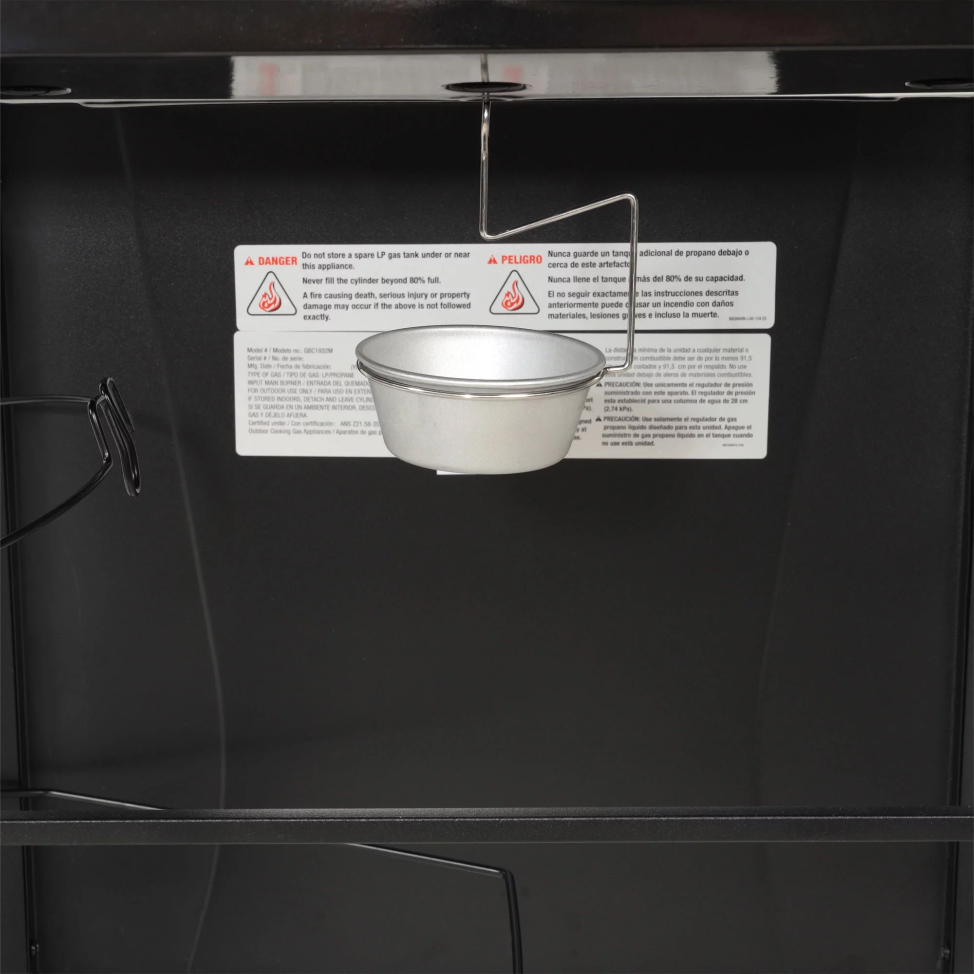 Grill Boss 4-Burner Gas Grill w/ Side Burner, Cover, and Side Shelves