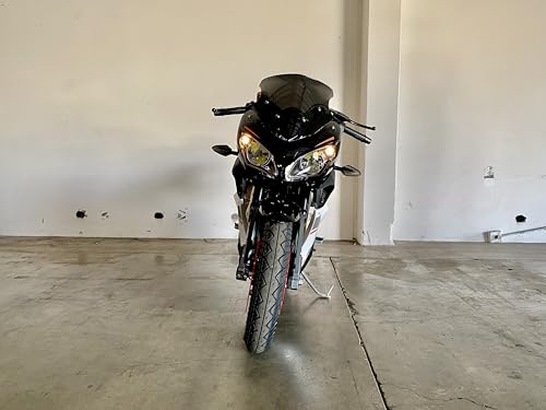 BELMONTE BIKES Venom X22R 250CC CBR Sport Bike Motorcycle, 5-Speed, Full-Size Ninja 17" Wheels, Fully Loaded with LED Headlights, Tail Lights, 2 Seater, 2 Keys, Passenger Foot Pegs