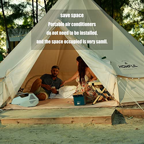 portable air conditioner 2380BTU's of fast cooling 240Wh energy saving light and flexible camping air conditioner air conditioner ventless portable air conditioner evaporative cooler