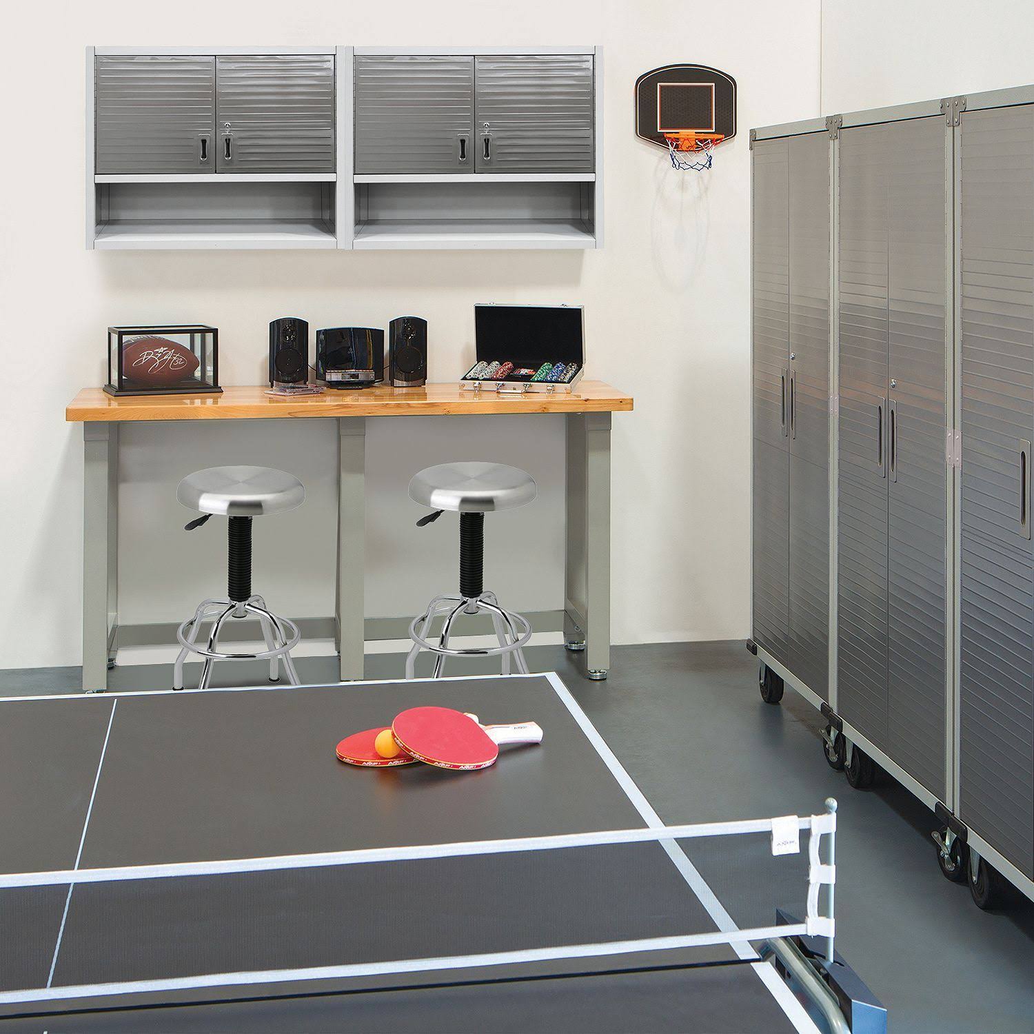 Seville Classics UltraHD Wall Cabinet with Open Shelf