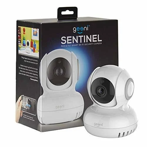 Geeni Sentinel Wireless Security Camera, WiFi Home Surveillance IP Camera for Ba
