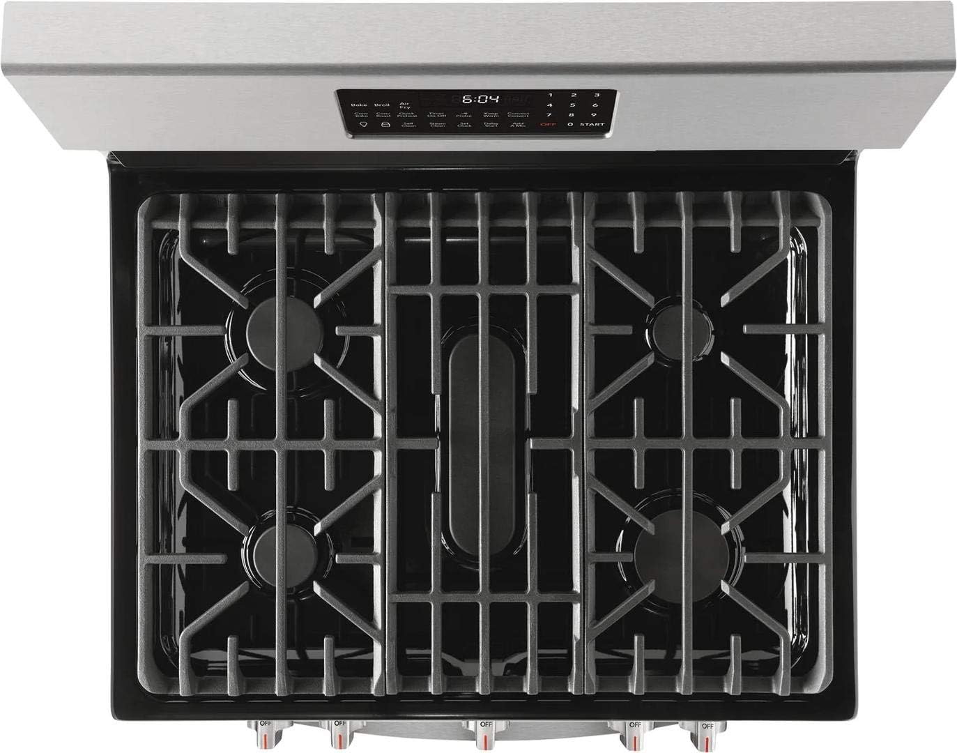 Frigidaire Gallery GCRG3060AF 5 Cu.Ft. Stainless Free-Standing Gas Range with Air Fry