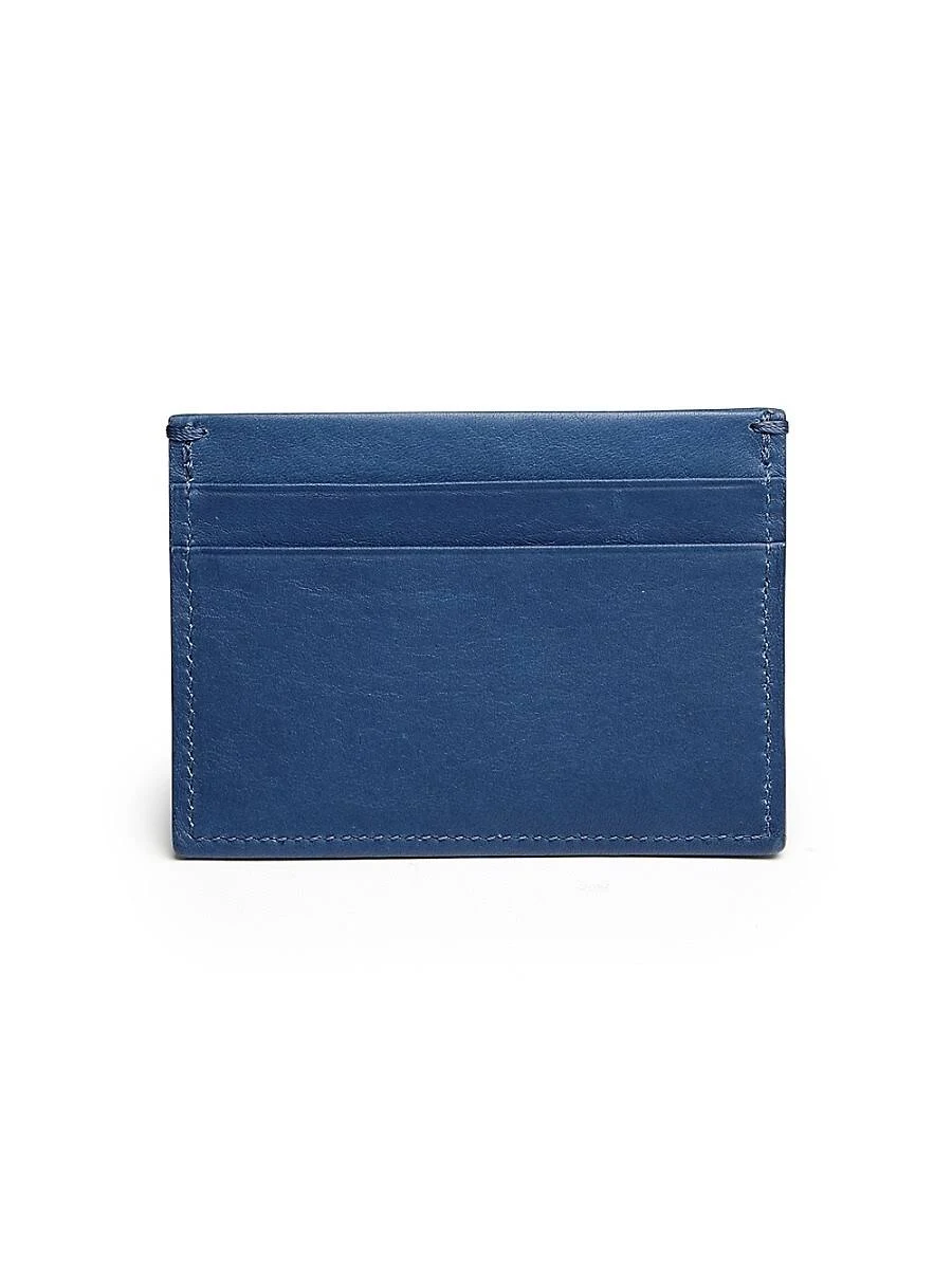 Shinola Five-Pocket Leather Card Case, Bourbon, Men&s