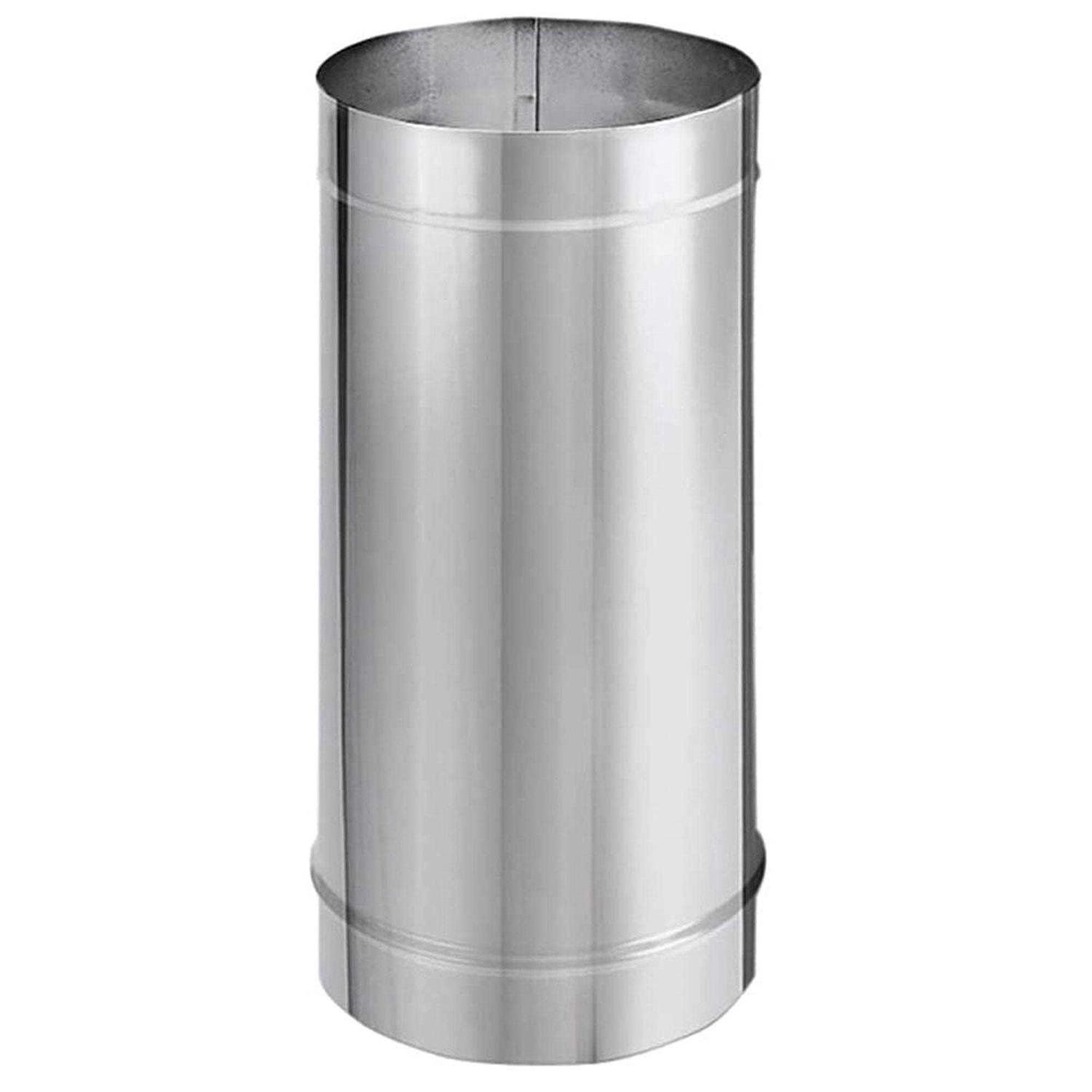 DuraVent 8 x 48 DuraBlack Stainless Steel Single-Wall Pipe - Shop Hardware Tools Online Store
