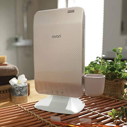 Avari Dual UV u0026 Heat Premium Toothbrush Sanitizer, Antibacterial Germ Free Steri
