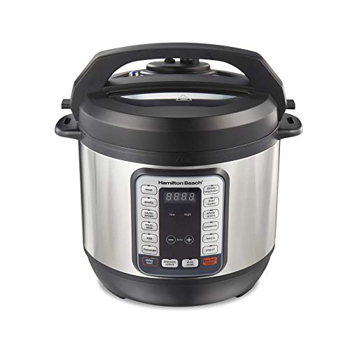 Hamilton Beach 12-in-1 QuikCook Pressure Cooker with True Slow Cook Technology