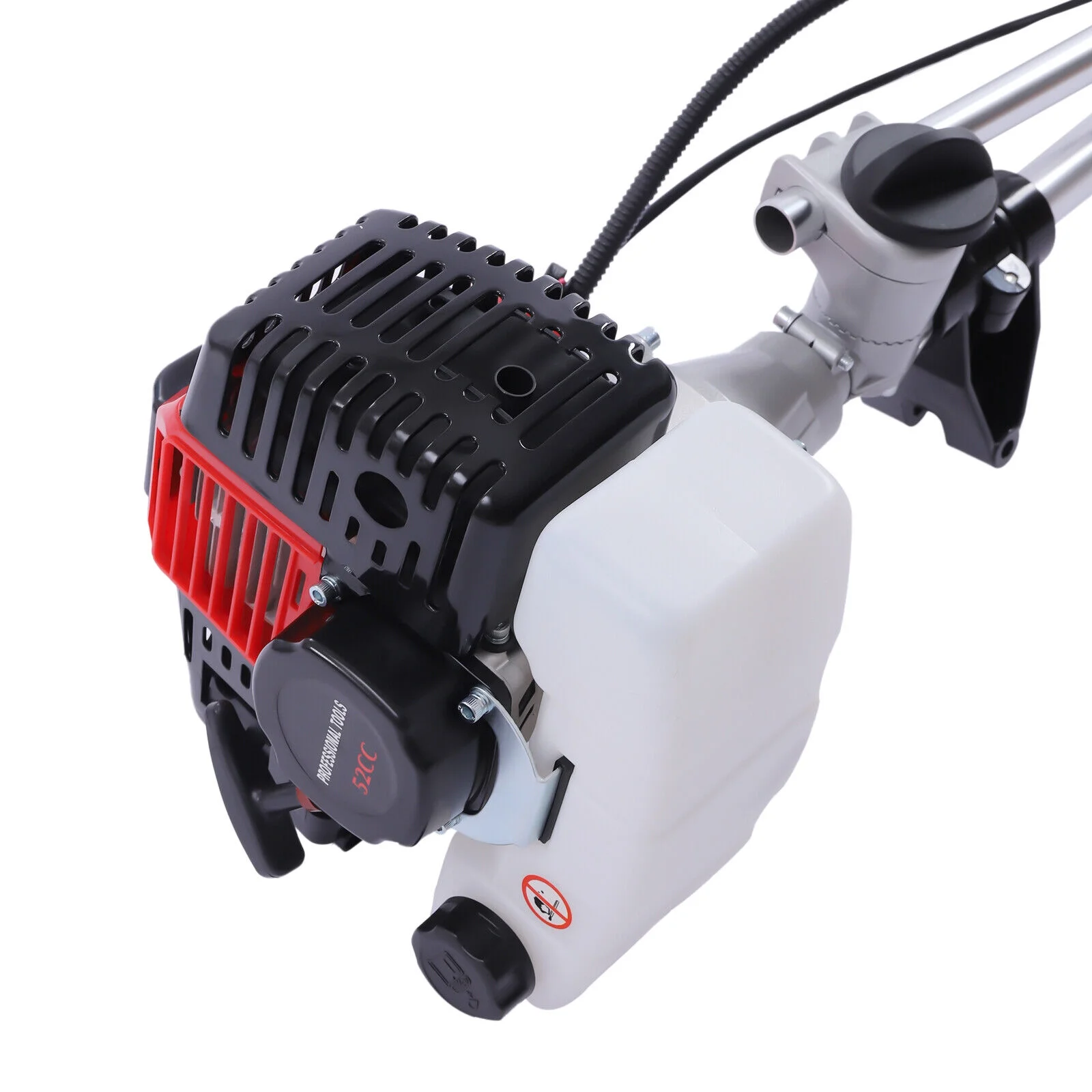 2.3HP Outboard Motor 52CC 2-Stroke Fishing Boat Engine Pull Start Air Cooling