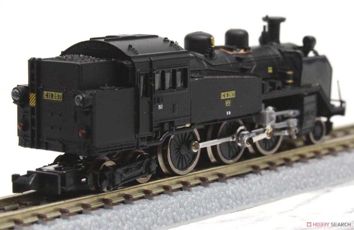 Rokuhan T019-5 Z Scale Steam Locomotive Type C11 Number 207 Tobu SL TAIJU