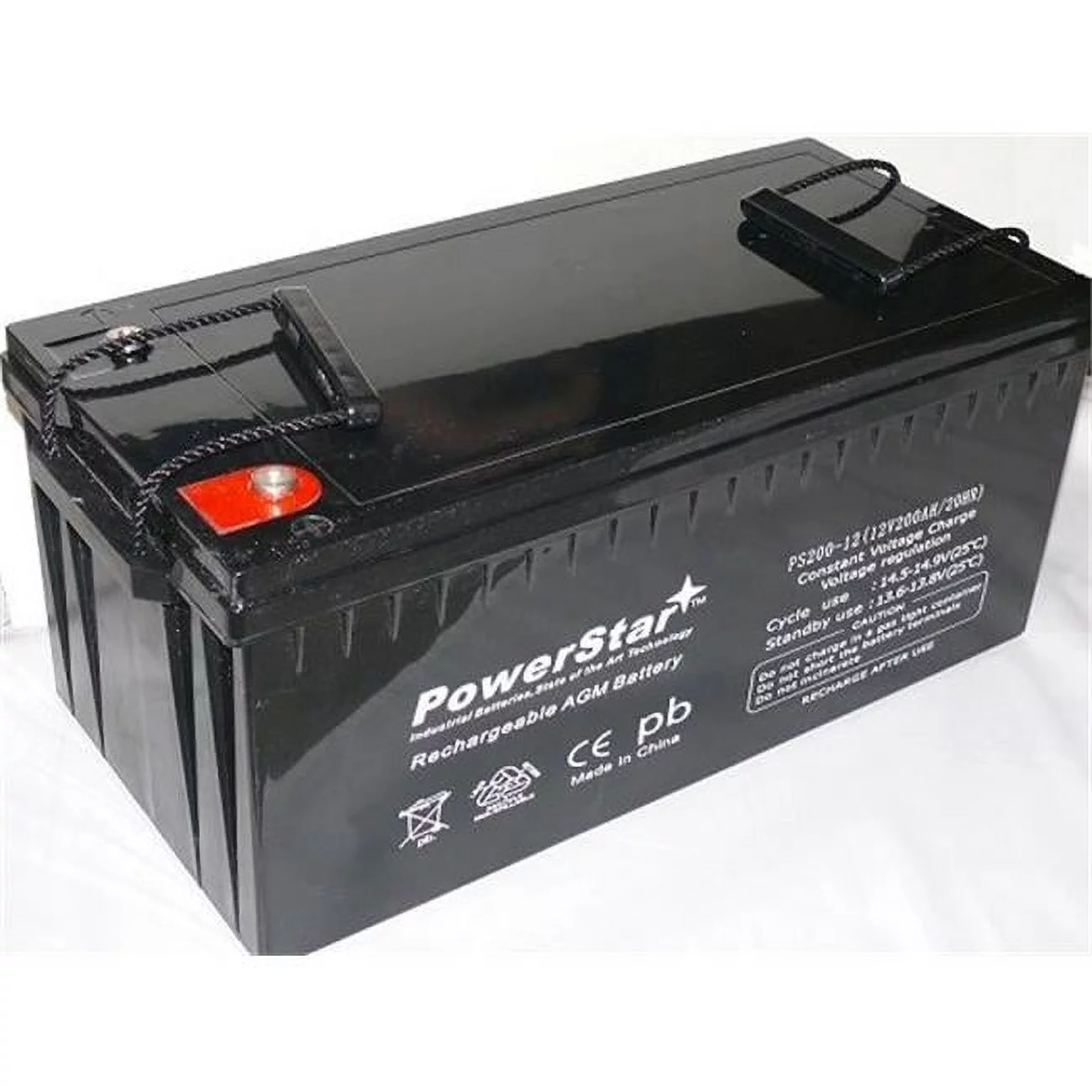 PowerStar  12V 200Ah Solar Power Battery - Deep Cycle-ML4D24 - Curated Treasures Market