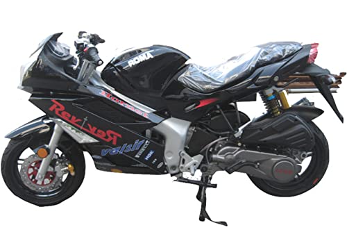 HHH Vitacci Roma 150 Street Motorcycle GY6 Engine 150cc Motorcycle Fully Automatic with CVT Transmission 150cc Scooter DualSports Bike for Adult