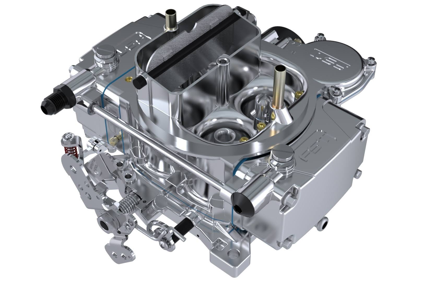 FST Carburetors 600 CFM RT Carburetor w/ VAC sec. u0026 Elect Choke 40600