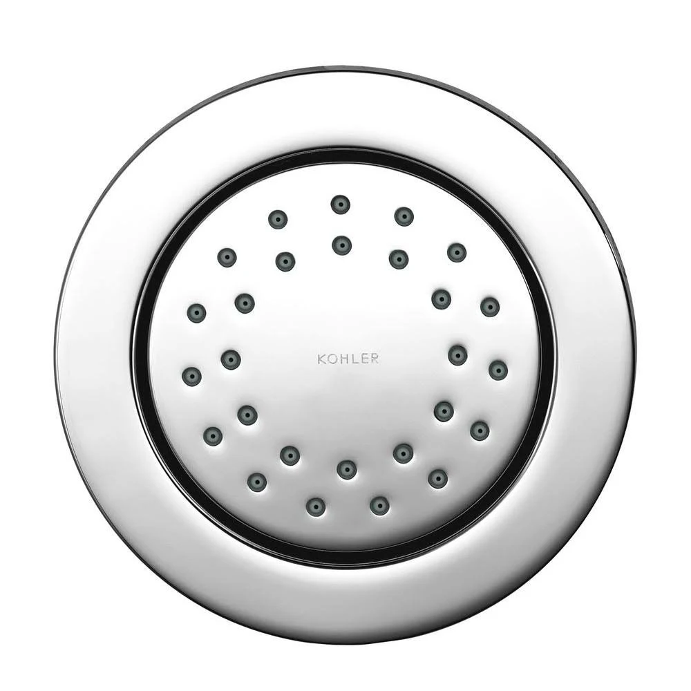 Kohler K-8013-CP WaterTile Round 27-Nozzle Body Spray, Polished Chrome