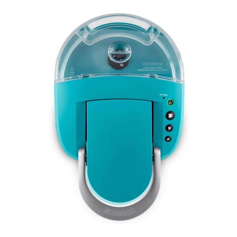 Keurig K-Compact Single-Serve Coffee Maker (Turquoise)  with Tumbler Bundle