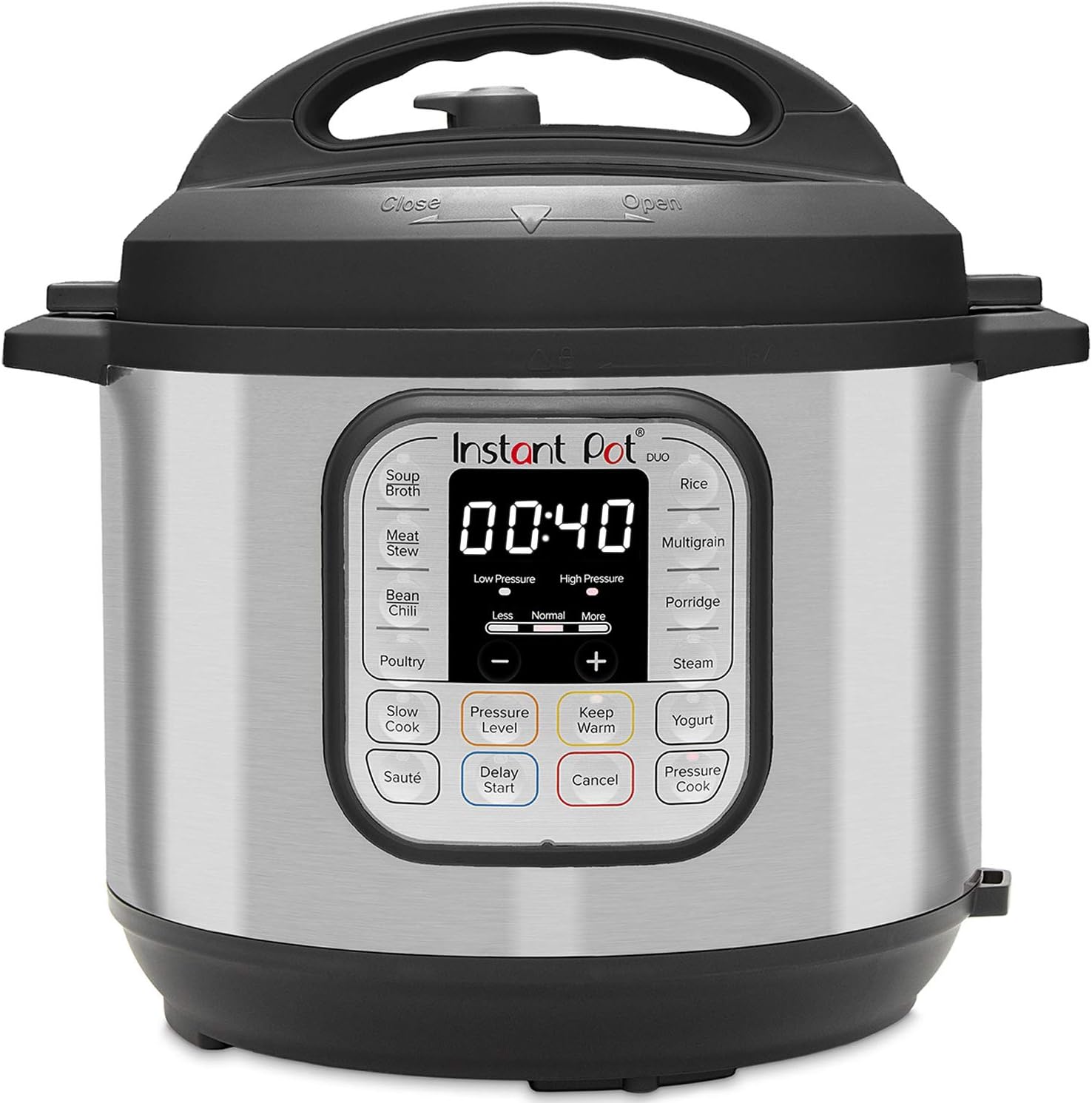 Instant Pot Duo 7-in-1 Electric Pressure Cooker 8 Quart and Instant Pot Sealing Ring 8-Qt 2-Pack