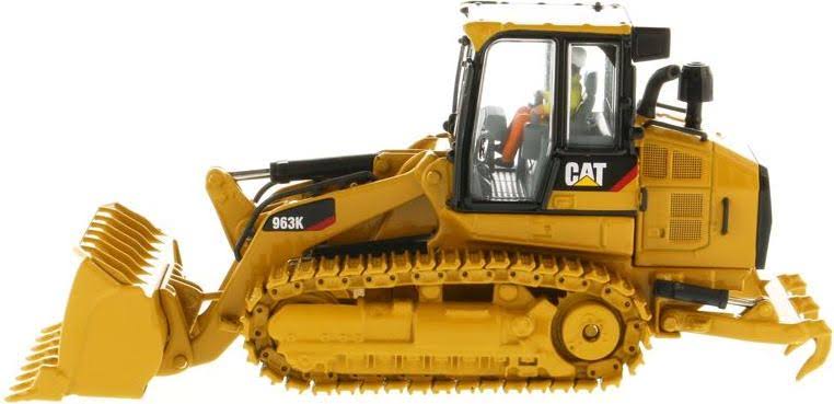 Cat Caterpillar 963K Track Loader with Operator High Line Series 1/50 Diecast Model by Diecast Masters
