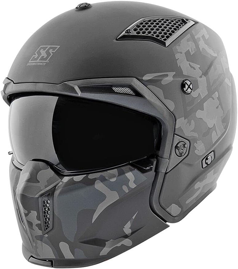Speed & Strength SS2400 Call 2 Arms Helmet (XX-Large) (Black/CAMO)