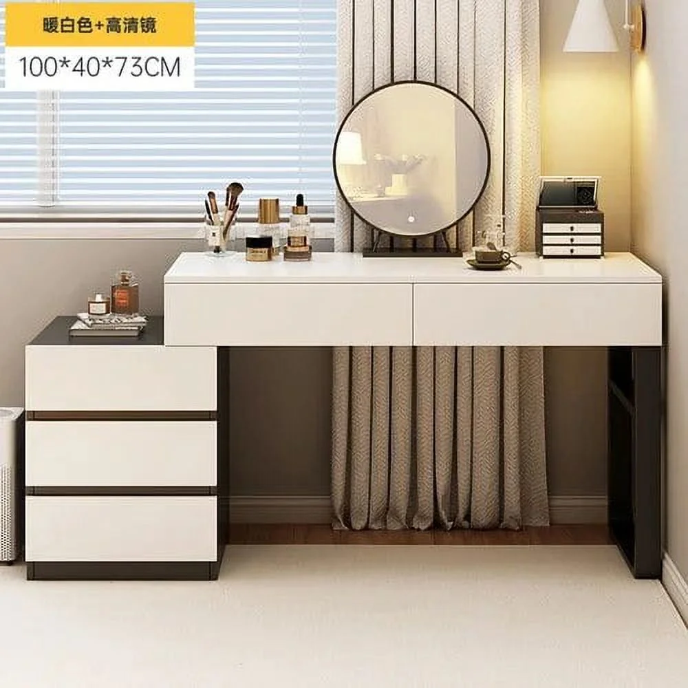 Led Chair Lacquer Dressing Table Container Nordic Comfortable Dressing Table Dressers Bedroom Tocador Maquillaje Home Furniture