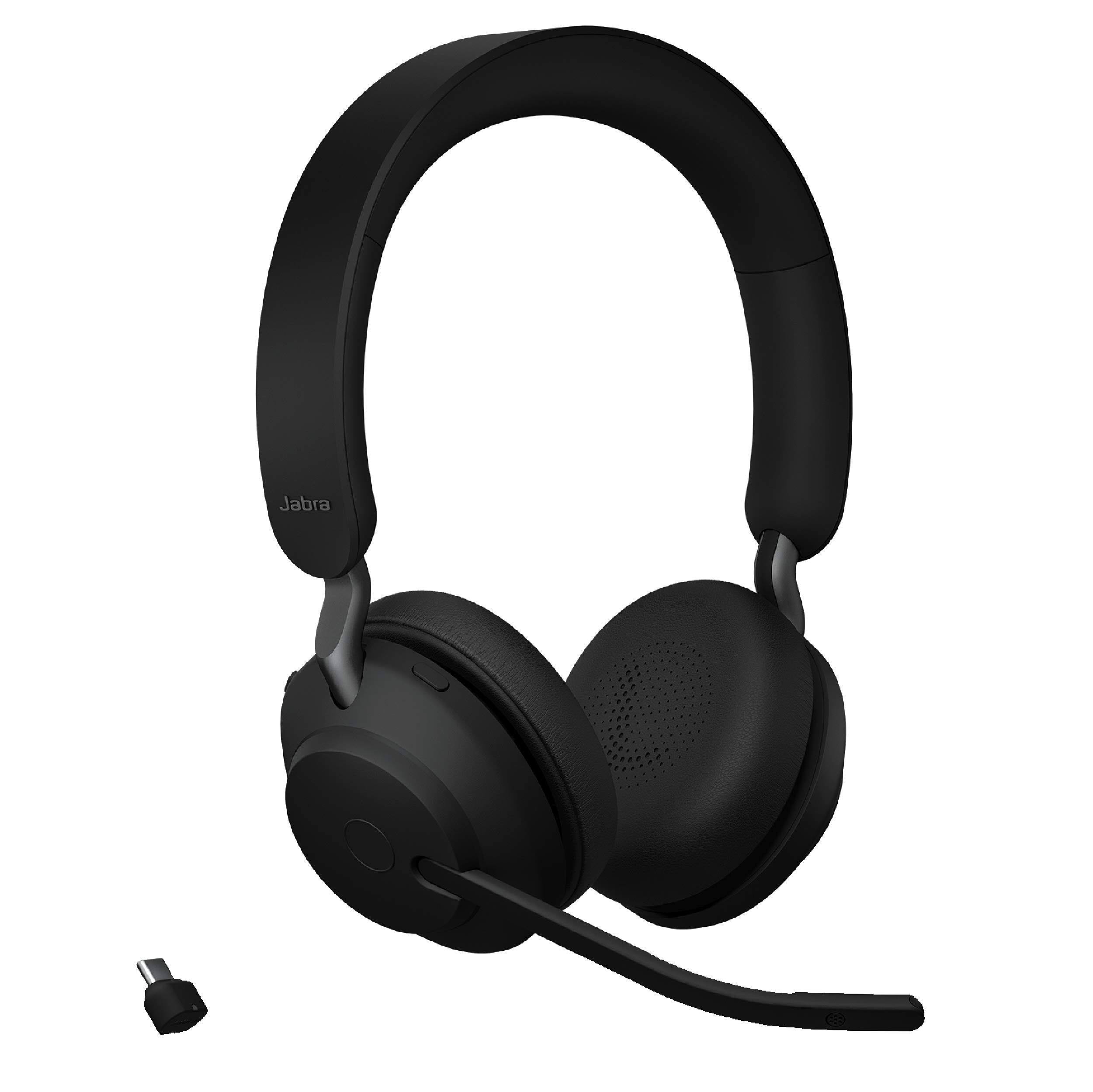 Jabra Evolve2 65 MS Stereo - Black (USB-C) Wireless Headset