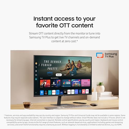 SAMSUNG M7 (M70D) Series 4K UHD Smart Monitor