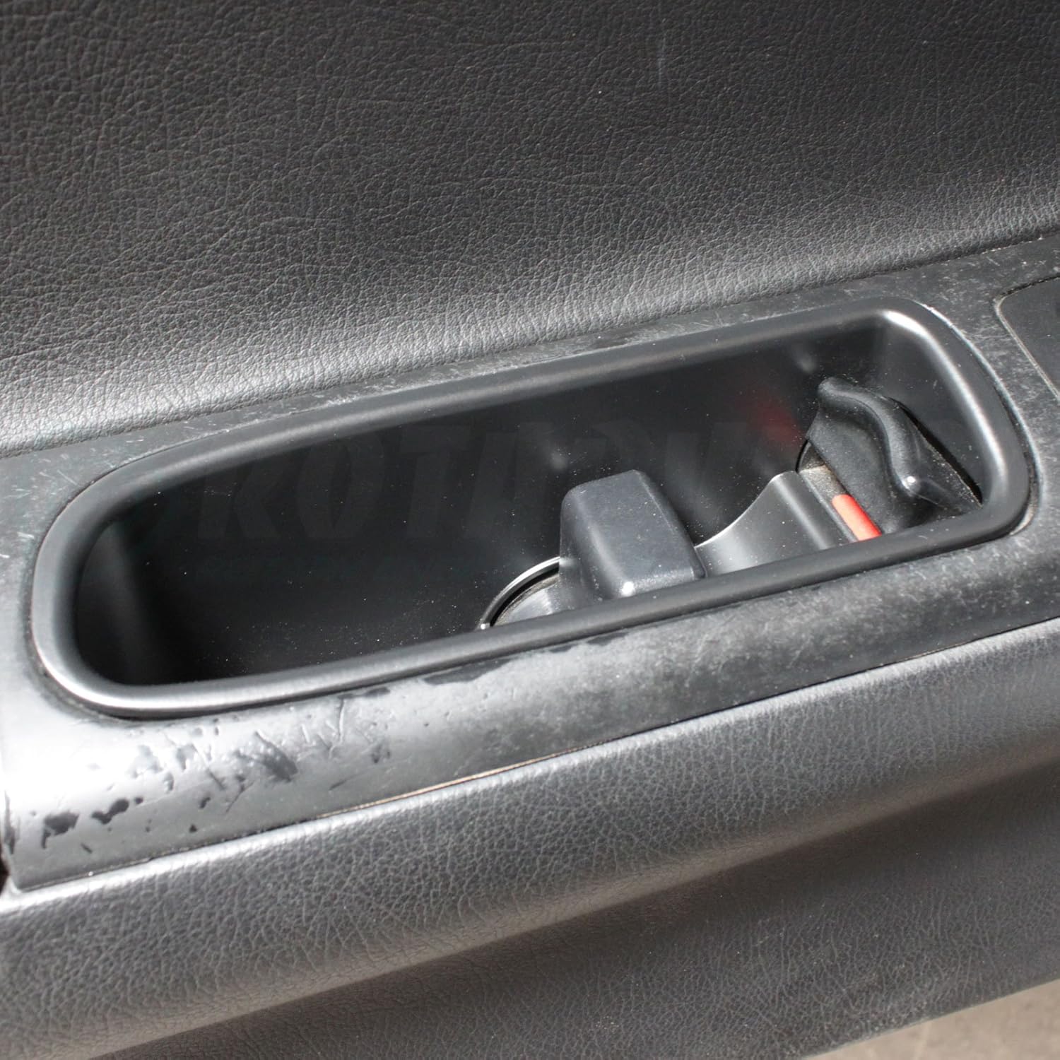 1993-1995 Mazda RX-7 FD3S Aluminum Interior Door Pull Handles - Black - by Rotary13B1