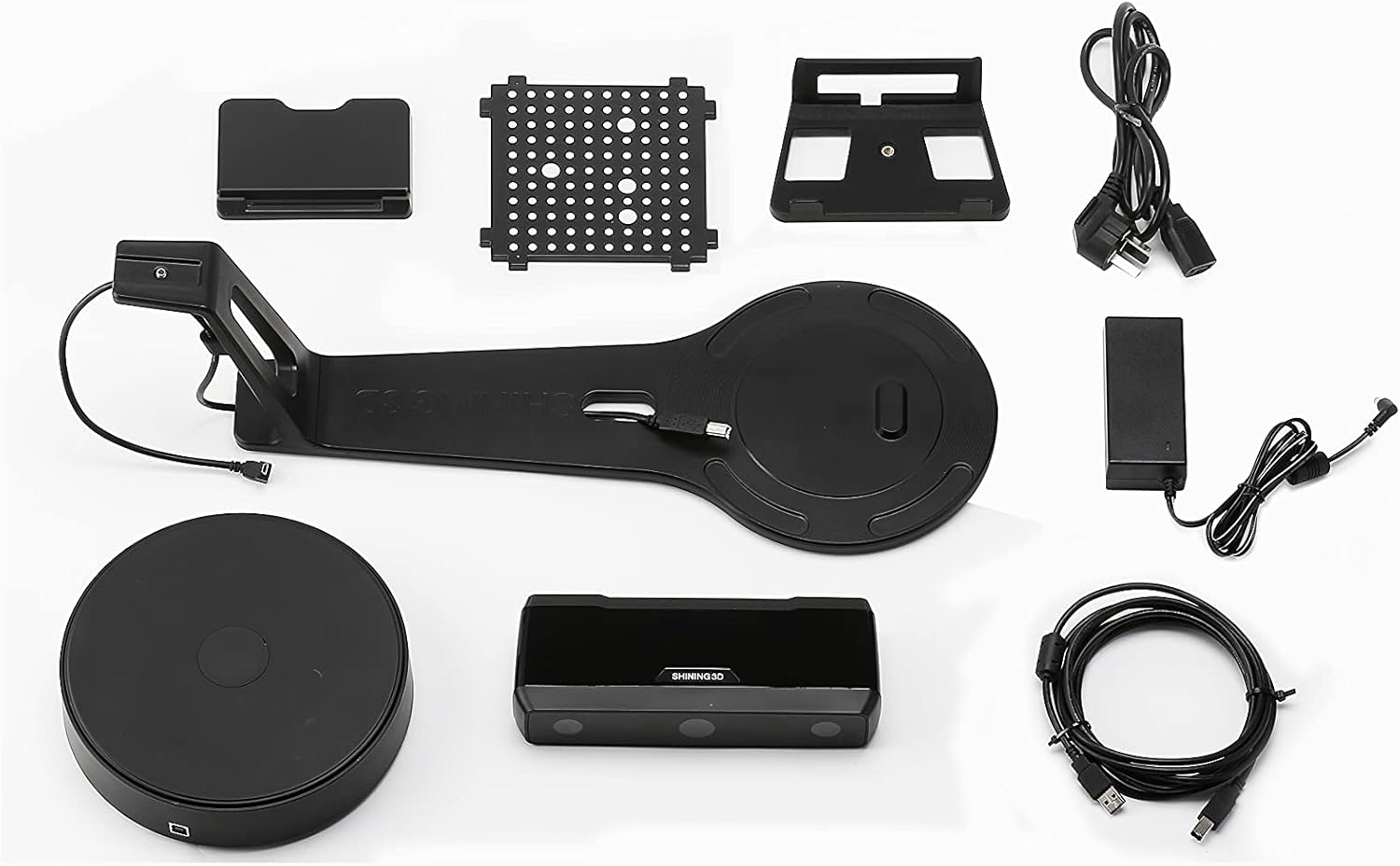 2022 EinScan SE Desktop 3D Scanner,700mm Cubic Max Scan Volume,0.1 mm Accuracy,8s Scan Speed,Fixed/Auto Scan Mode,Budget with Professional Grade Quality