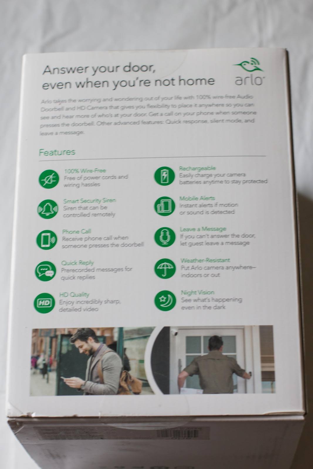 Arlo Smart Home Pro HD Wireless Camera Plus Audio Doorbell u0026 Chime