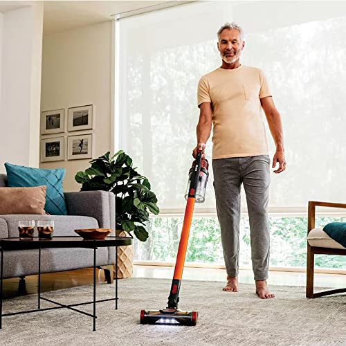 Shark IX141H Pet Cordless Stick Vacuum with Anti-Allergen Complete Seal Purple (Renewed)