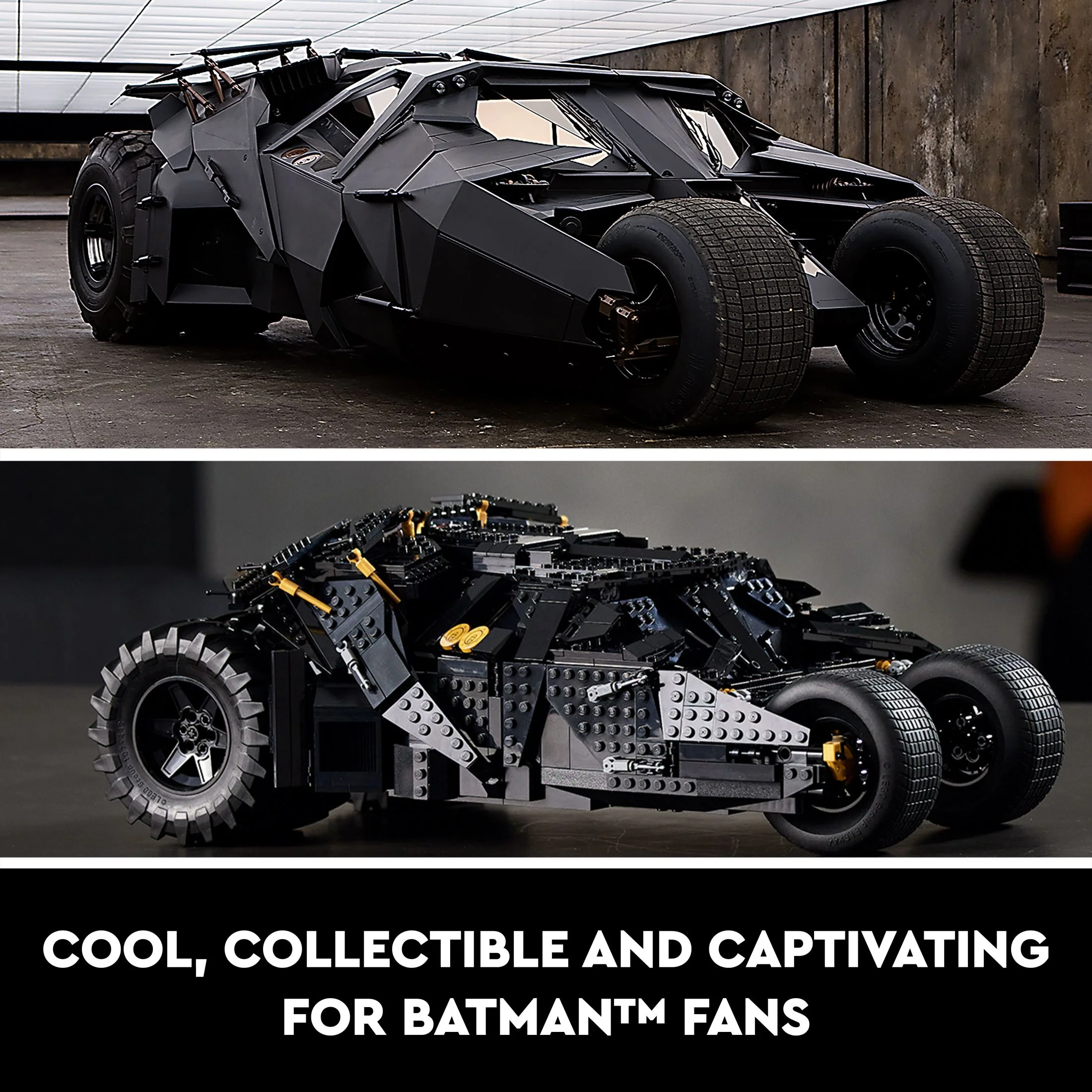 LEGO DC THE Batman Batmobile Tumbler 76240 Building Kit (2,049 Pieces)