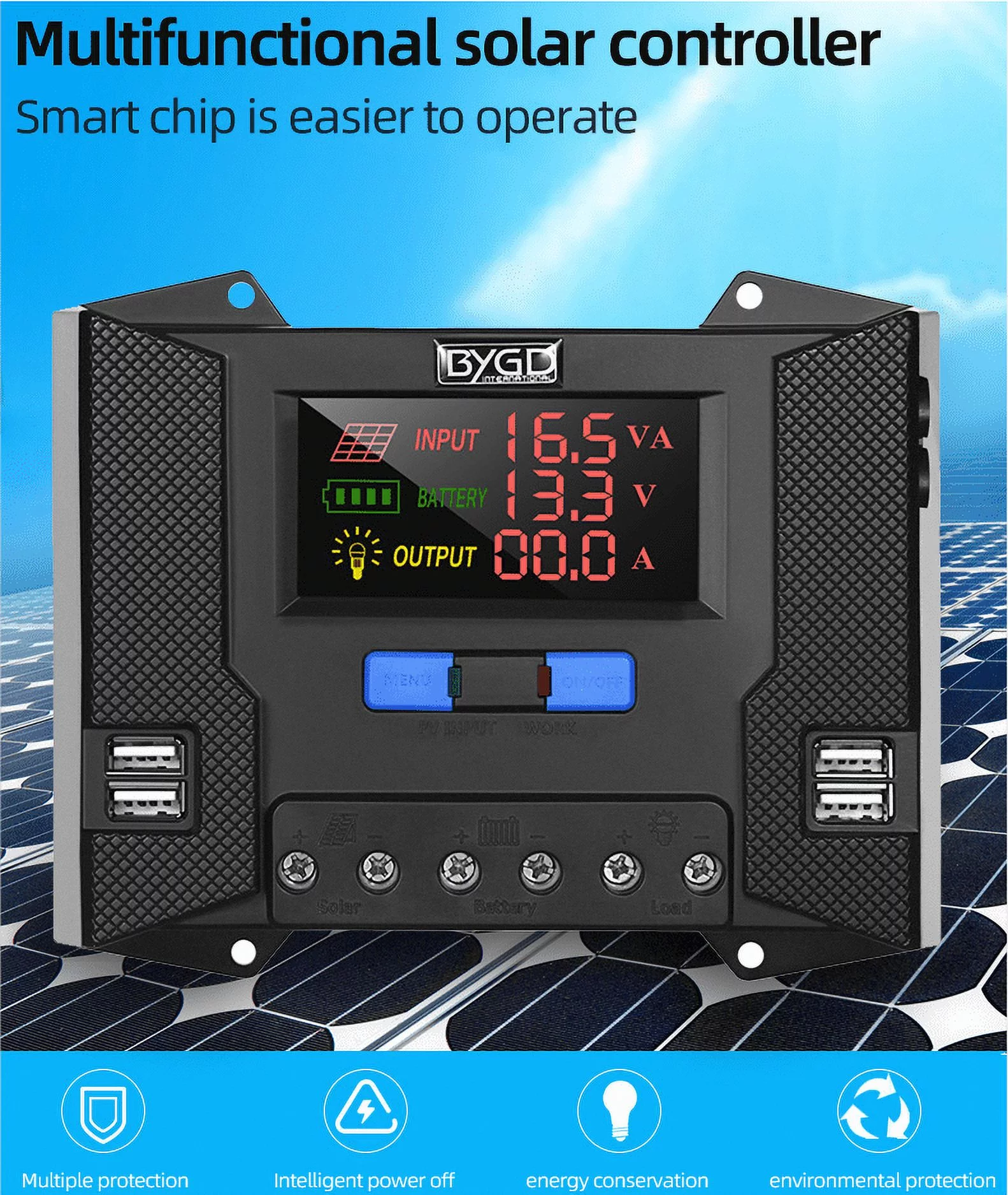200 Watt Portable Commercial Grade Solar Panel Kit