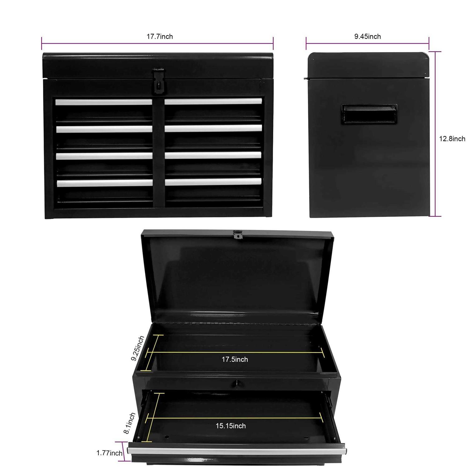 Aoile Rolling Tool Cart with 5 Drawer Tool Box,Tool Chest with Wheels,Tool Storage Organizer Cabinets for Garage - Shop Hardware Tools Online Store