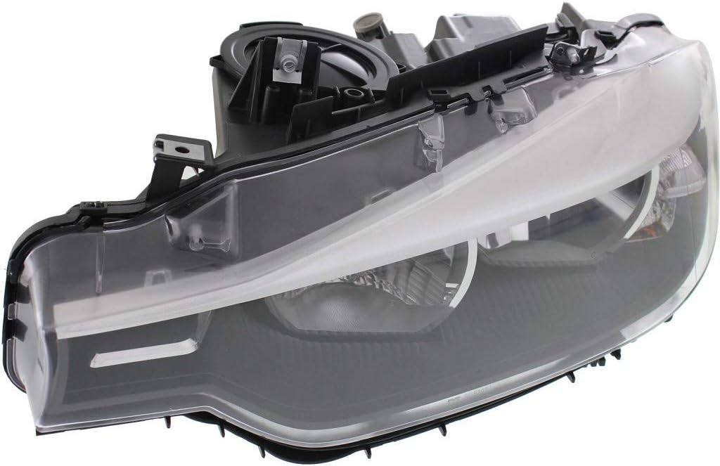 For 2012-2015 BMW 328i Pair Headlights Driver and Passenger Side F30; Sedan; Halogen BM2502169 BM2503169| 63117338709 63117338710