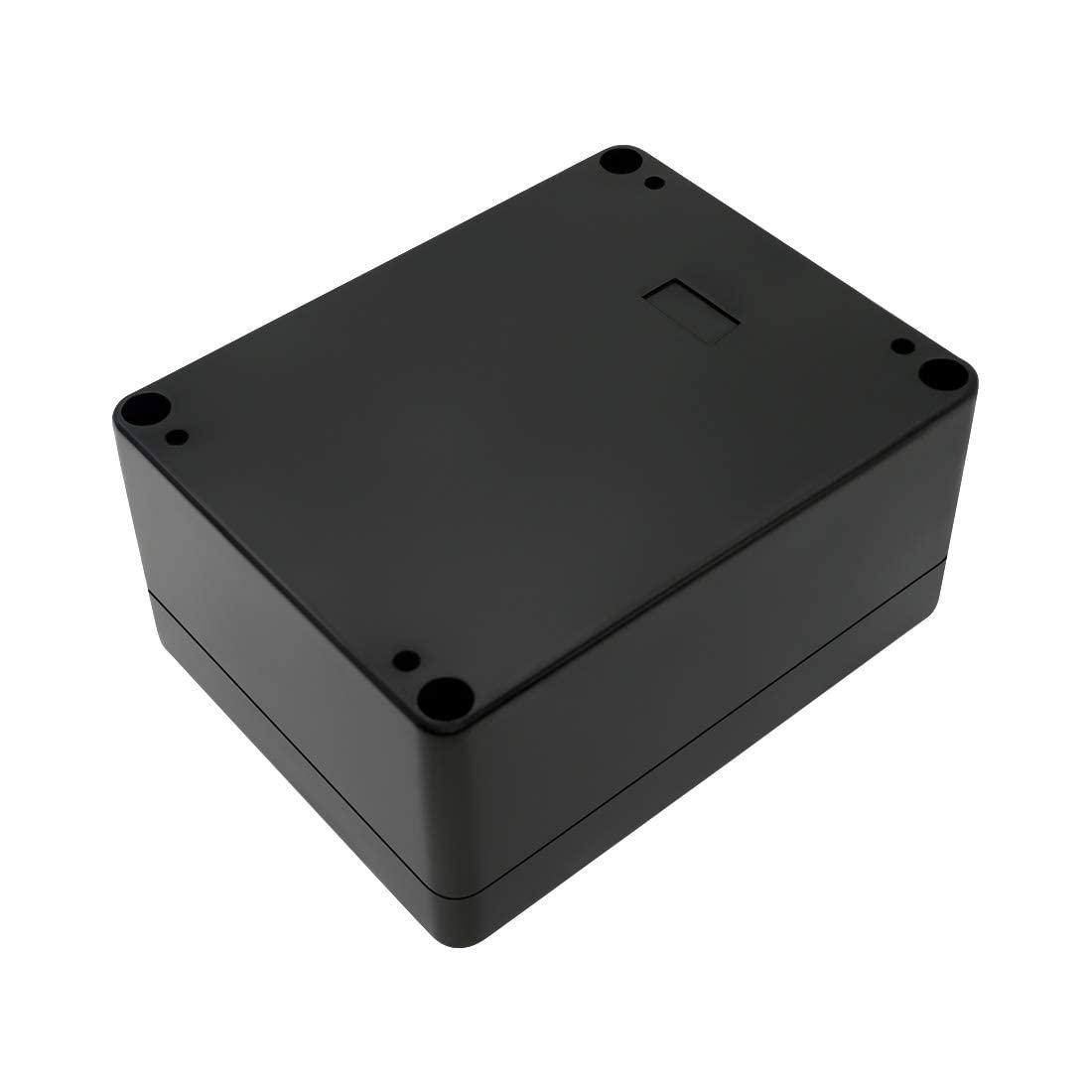 LeMotech ABS Plastic Electrical Project Case Power Junction Box, Project Box Black 10.4" x 7.2" x 3.7" (263 x 182 x 95 mm)(Pack of 1)
