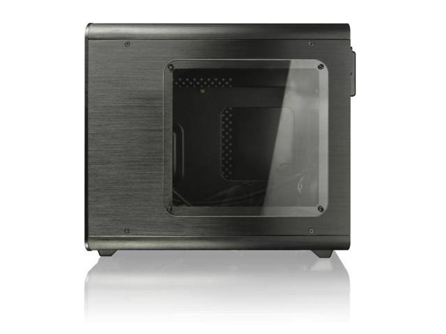 Raijintek 0r200055 Metis Plus No Power Supply Mini-ITX Case w/ Window (Black)