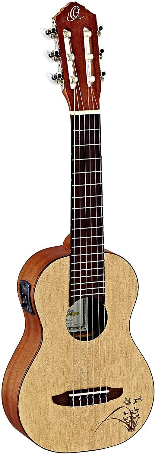 Ortega Guitars Rgl5e Guitarlele Series 1/8 Size Nylon 6-String Guitar
