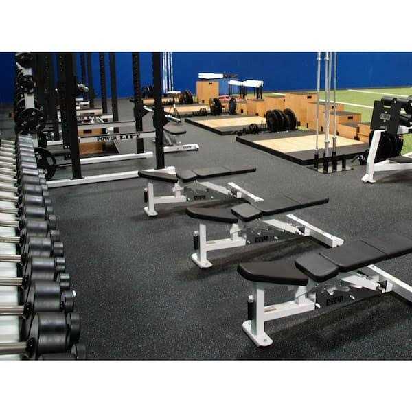 Survivor SportFloor Eco-Lock Isometric 24 in x 24 in x Rubber Gym/Weight Room Flooring Tiles - Shop Hardware Tools Online Store