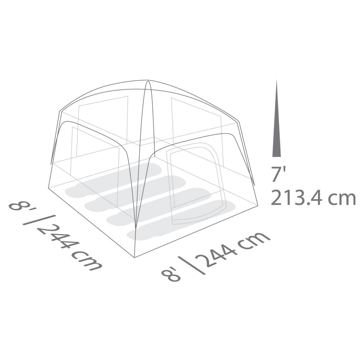 Eureka Jade Canyon 4 Person Tent