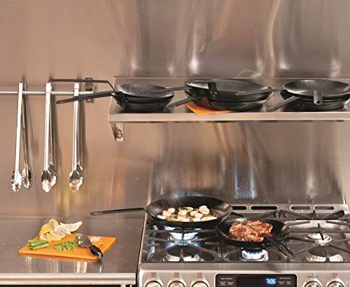 Lodge 13x22 x 12x22 Seasoned Carbon Steel Grilling Pan, Crsgp12