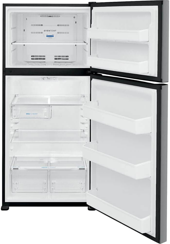 frigidaire FFTR1835VS 18.3 Cu. Ft. Stainless Top-Freezer Refrigerator