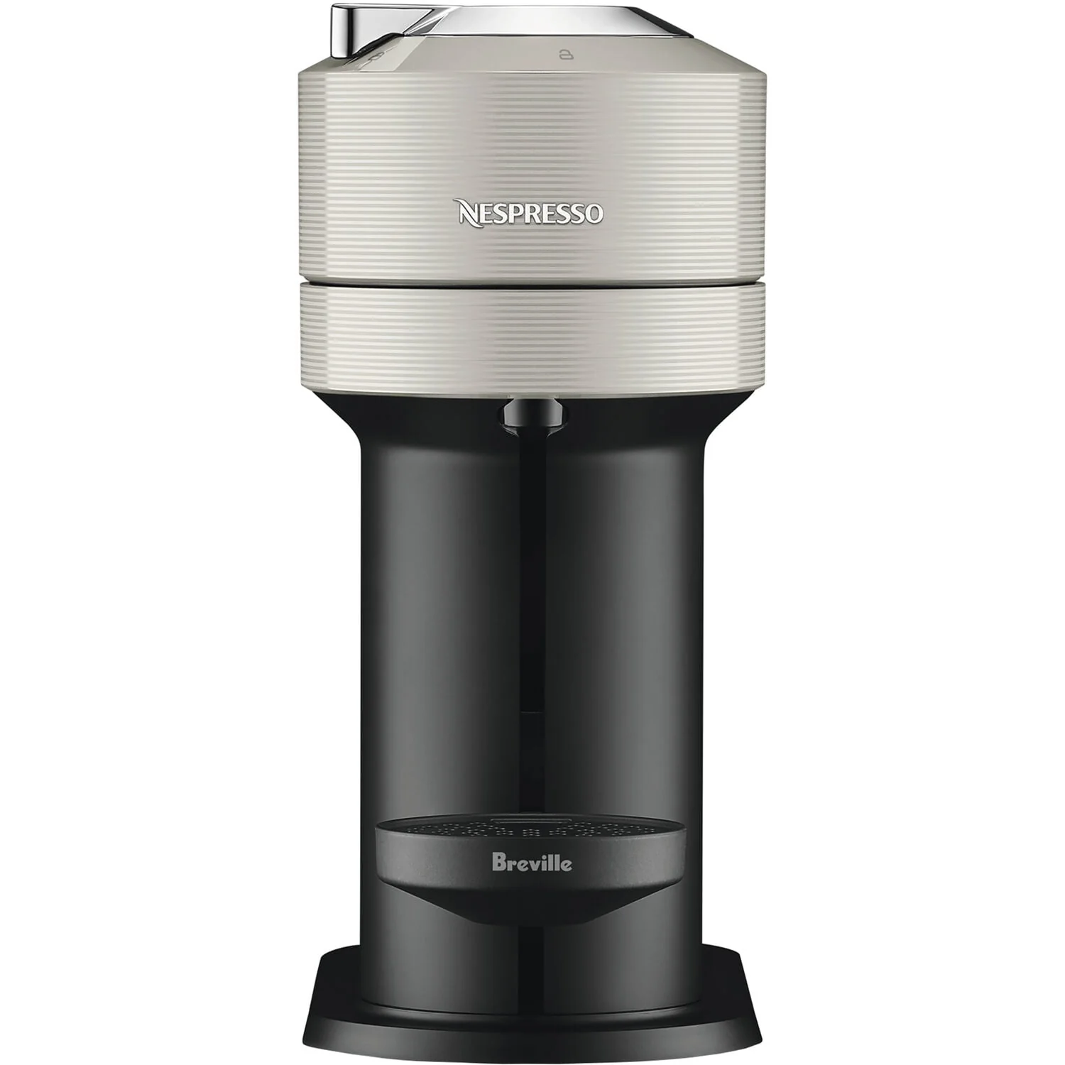 Breville Vertuo Next Coffee and Espresso Maker in Light Gray