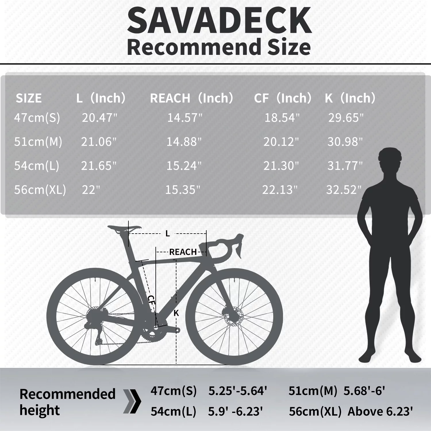 SAVADECK Carbon Fiber Road Bike, Complete Carbon Racing Road Bike 22 Speed with Shimano ULTEGRA R8000 Group Set and R8020 Hydraulic Disc Brake and Thru Axle System（47cm black red)