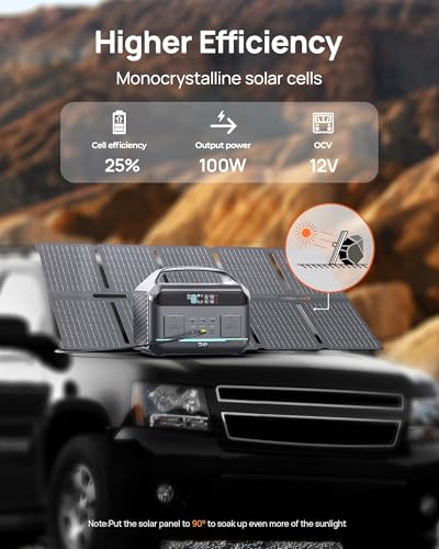 Portable Power Station 300W (600W Surge), 192Wh (60,000mAh) Solar Generator, LiFeP04 Battery with AC & DC Outlets, Power Bank Station for Outdoor Camping, Traveling, Home & Emergency (Solar Optional)