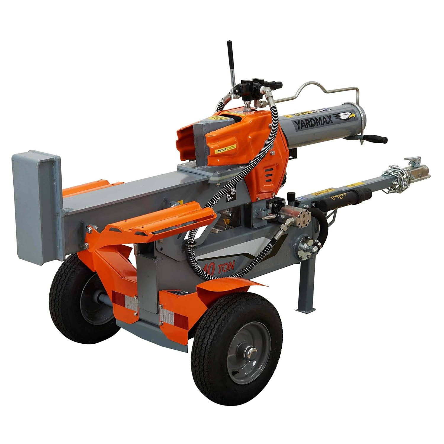 Yardmax Gas Log Splitter 40 Ton 2-Way Half Beam Briggs & Stratton Engine XR1450