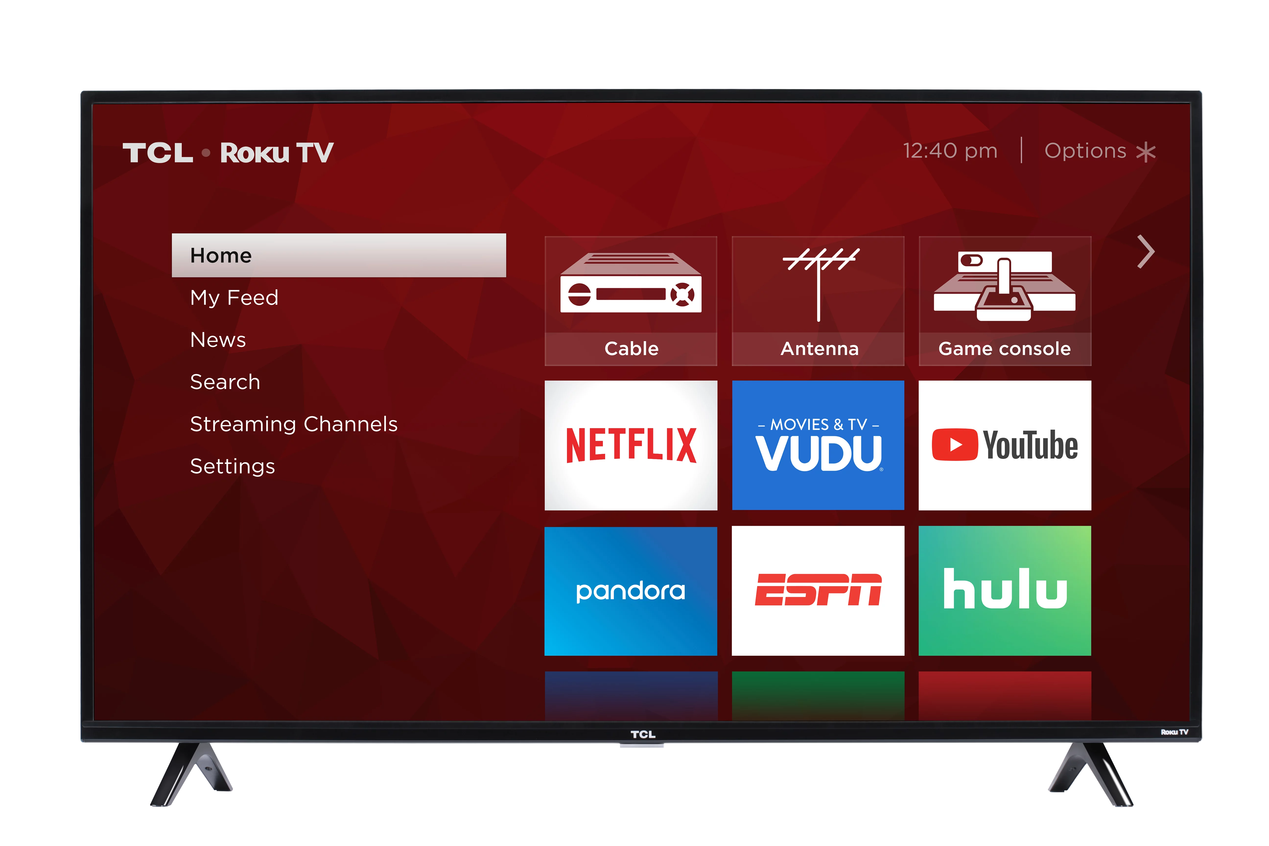 TCL 50 Class 4K UHD LED Roku Smart TV 4 Series 50S421