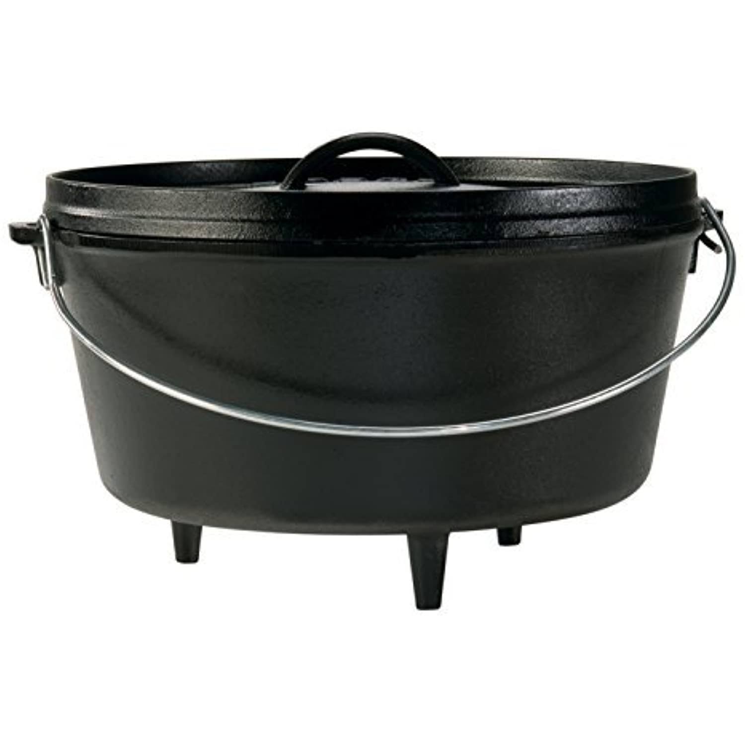 Lodge L12DCO3 Deep Camp Dutch Oven 8 Quart