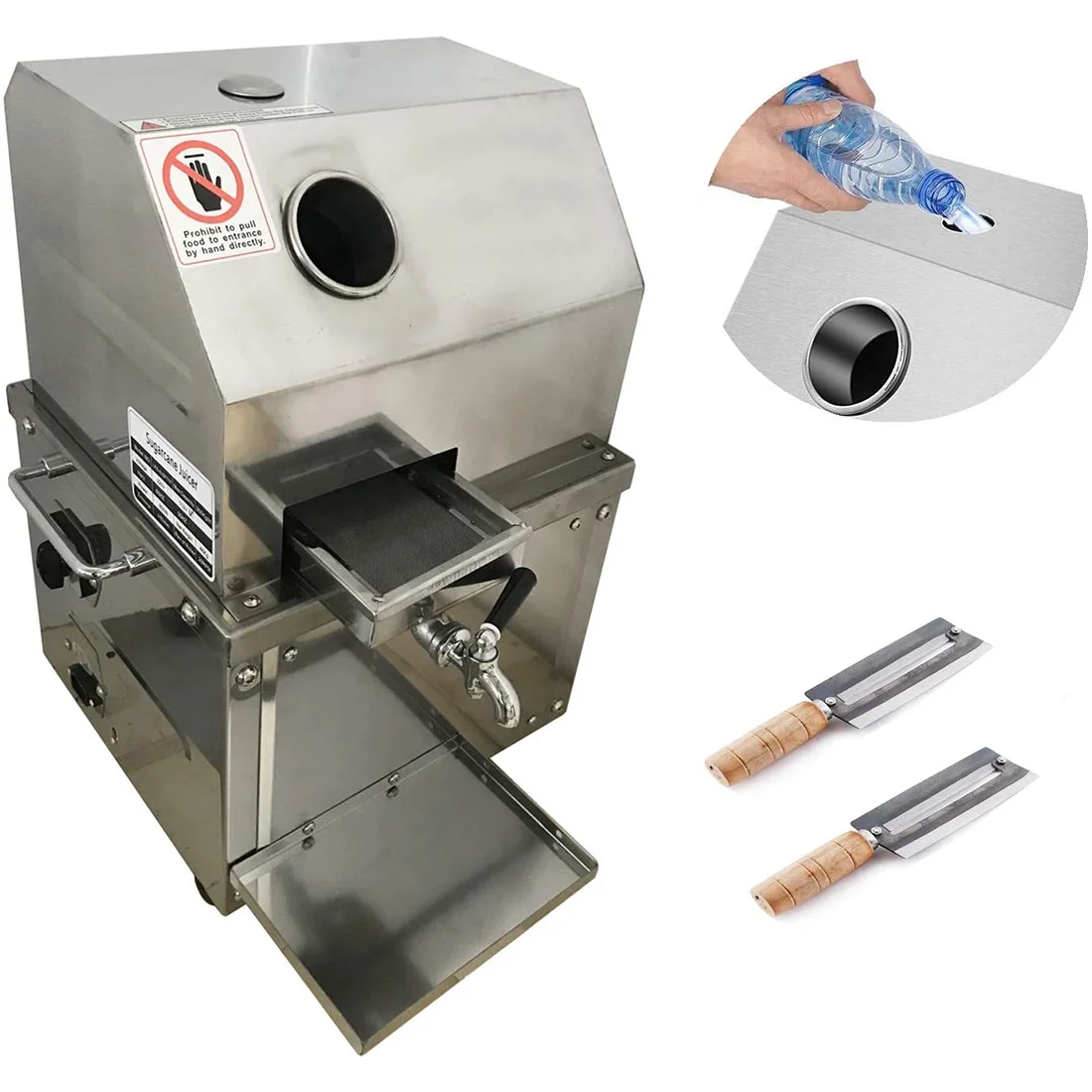 PreAsion Electric Desktop Sugar Cane Juicer Press Machine Extractor