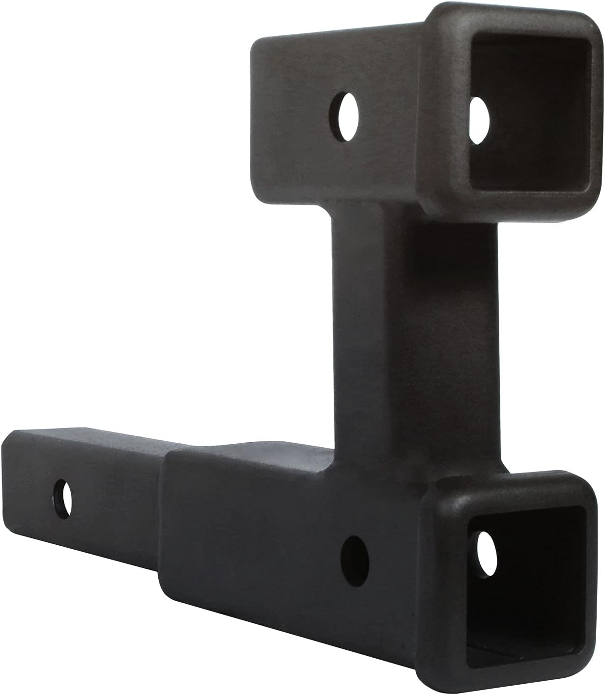 Sulythw Dual Receiver Extender 2 inch Trailer Hitch Extension, Towing Hitch Receiver Extender - GTW 5,000 lbs Pack of 2