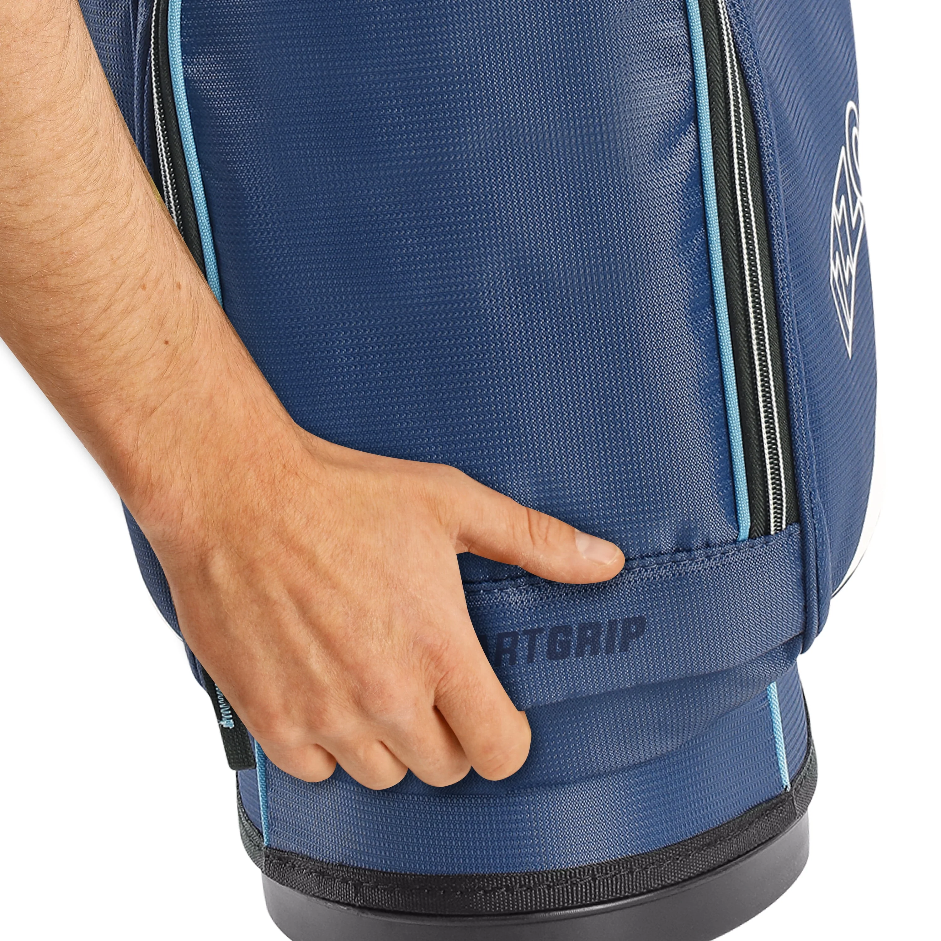 Izzo Golf Ultra-Lite Stand Bag - Grey/Lime