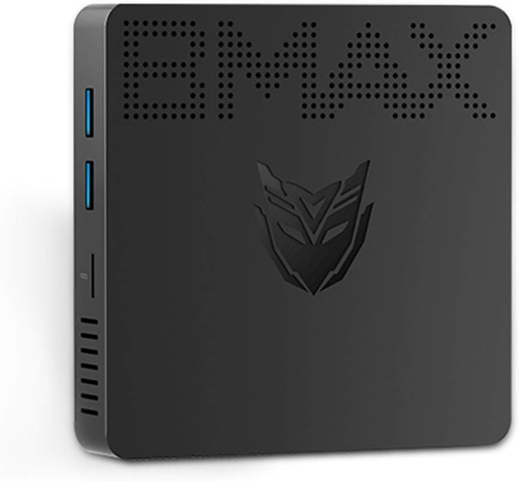 Mini PC Mini PC N4000(up to 2.6GHz) 6GB DDR4/ 64GB eMMC Mini Desktop Computer Fanless 2.4G/5G Dual WiFi HDMI+VGA 4K Dual-Screen Display, BT4.2, USB x4