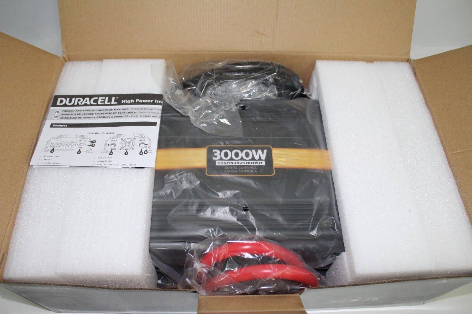 Duracell High Power Power Inverter - 3 kW - 12V