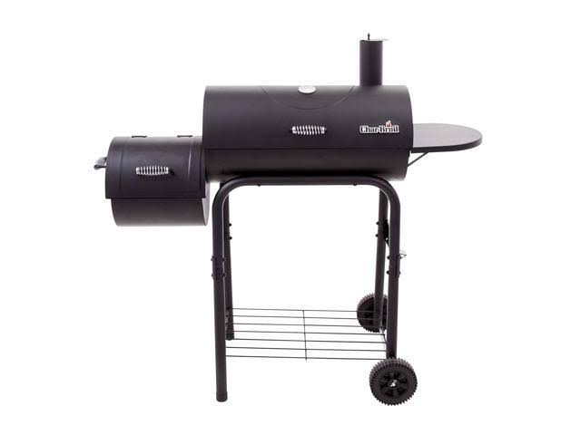 Char-Broil 12201570-a1 American Gourmet Offset Smoker, Black,Standard